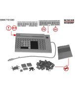 KEYBOARD 60 KEYS W.SCR