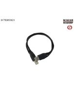 USB-cable A-B 0.5M bk