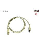 USB-cable A-B 1.0M bk