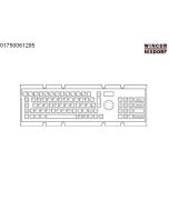 aAlpha keyboard Spain Trackball -GPO