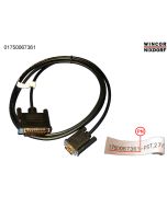 Data cable RTS/CTS 25M/9M COM*  2M bk