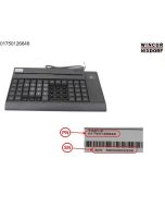 keyboard TA61-2 with MSR bk