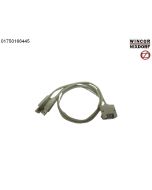 USB2.0 Cable; USBA-USBA_Recep; 4P; 0.45M