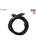 PUSB12V to USB-B_DCplug Cable, bk, 3.0m