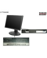 17" Monitor Planar PLL1700 w. base bk/si