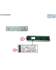 SWITCH,004 KY,OPN KYBD,MTL CARBON,54.74