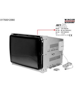 17" Chassis monitor with touch