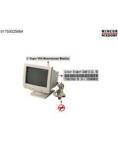 MO33-1 mono 9" CRT monitor (TVS TM-9AF)