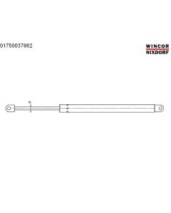 Gas pressure spring 70N/366