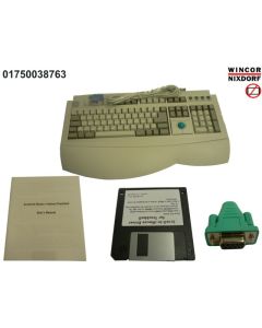 WIN 95 keyboard with trackball