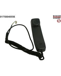 handset with helix cable, electret