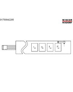 Softkey set NTF NDC Braille