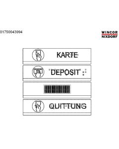 Label kit Braille, 3100 DEU