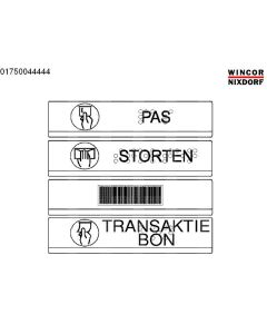Label kit Braille, 3100 NLD
