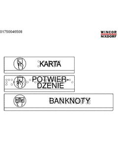 Label kit braille 2050 POL