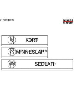 Label kit braille 2050 SWE