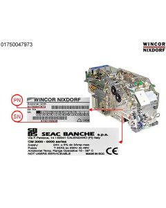 SEAC CM 3000 Scanner unit assd.