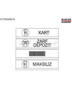 Label kit Braille, 3100 TUR