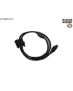 CABLE MINI DIN/MIN-D9P 1m Black