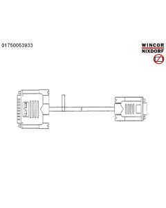 Data cable RTS/CTS 25M/9F  3M Black