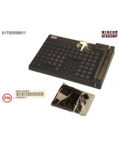 POS keyboard TA85/SCR cpl. bk