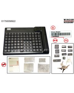 POS keyboard TA85 cpl. bk