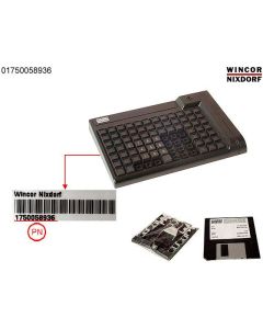 POS KEYBOARD TA85P cpl. bk