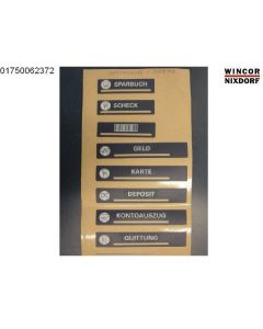 Label kit Braille multi, DEU