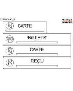 Label kit Braille Mono, FRA