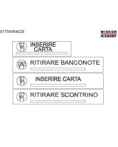 Label kit Braille Mono, ITA