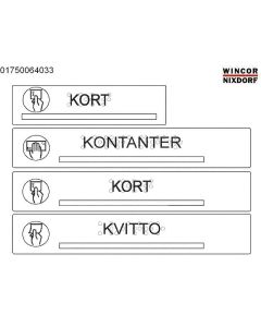 Label kit Braille Mono, SWE SWED