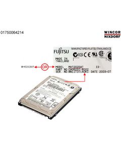 HARDDISK 20GB 2.5" AT:Fujitsu MHS2020AT