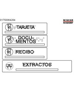 Label kit Braille, NTFx-1 ESP