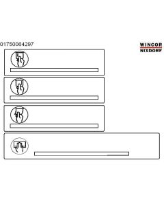 Label kit pictogram, NTFx-1