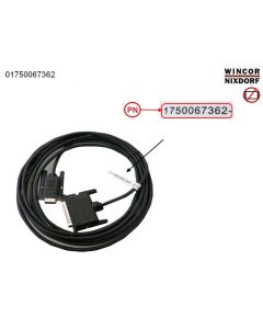 Data cable RTS/CTS 25M/9M COM*  4M bk