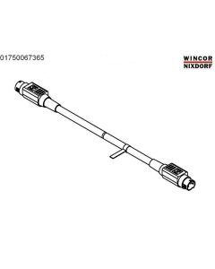 PRINTERCABLE HOS-HOS 24V 2.0M PowerID bk