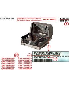 Scanner Magellan 8200 without top cover