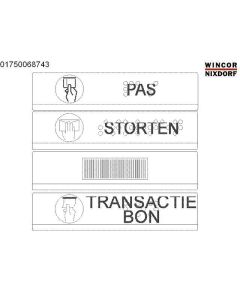 Label kit Braille, 3100 NLD L2