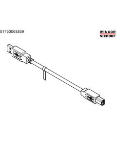 USB-Cable A-B 2,0M bk