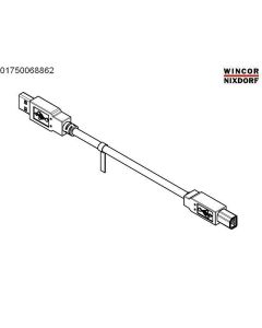 USB-Cable A-B 5,0M bk