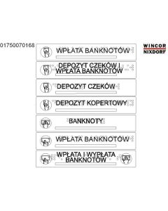 Label kit Braille, deposit POL