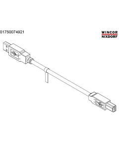 USB-Cable A-B 1,0M bk