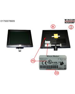 display BA72A-2 c.touch assd bk