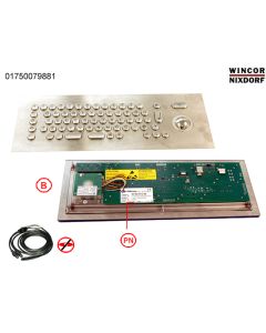 Keyboard Alpha Trackball Turkey LT