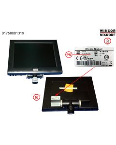 BA72R-1/E1-display w/o touch assd;bk