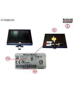 BA72R-1/E1-Display/Touch assd;bk