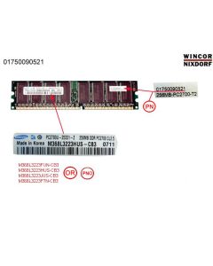 256 MB DDR SDRAM 2V5 UNBUFF. PC2700