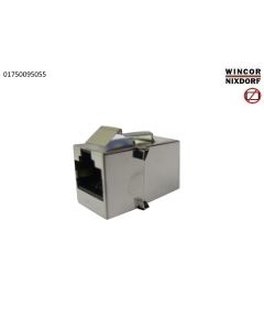 RJ45 coupling Fe/Fe 8pos.