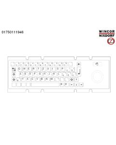 Keyboard Alpha Trackball MT SVK