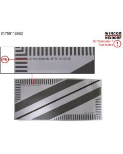 Calibration test note std (50 pcs)